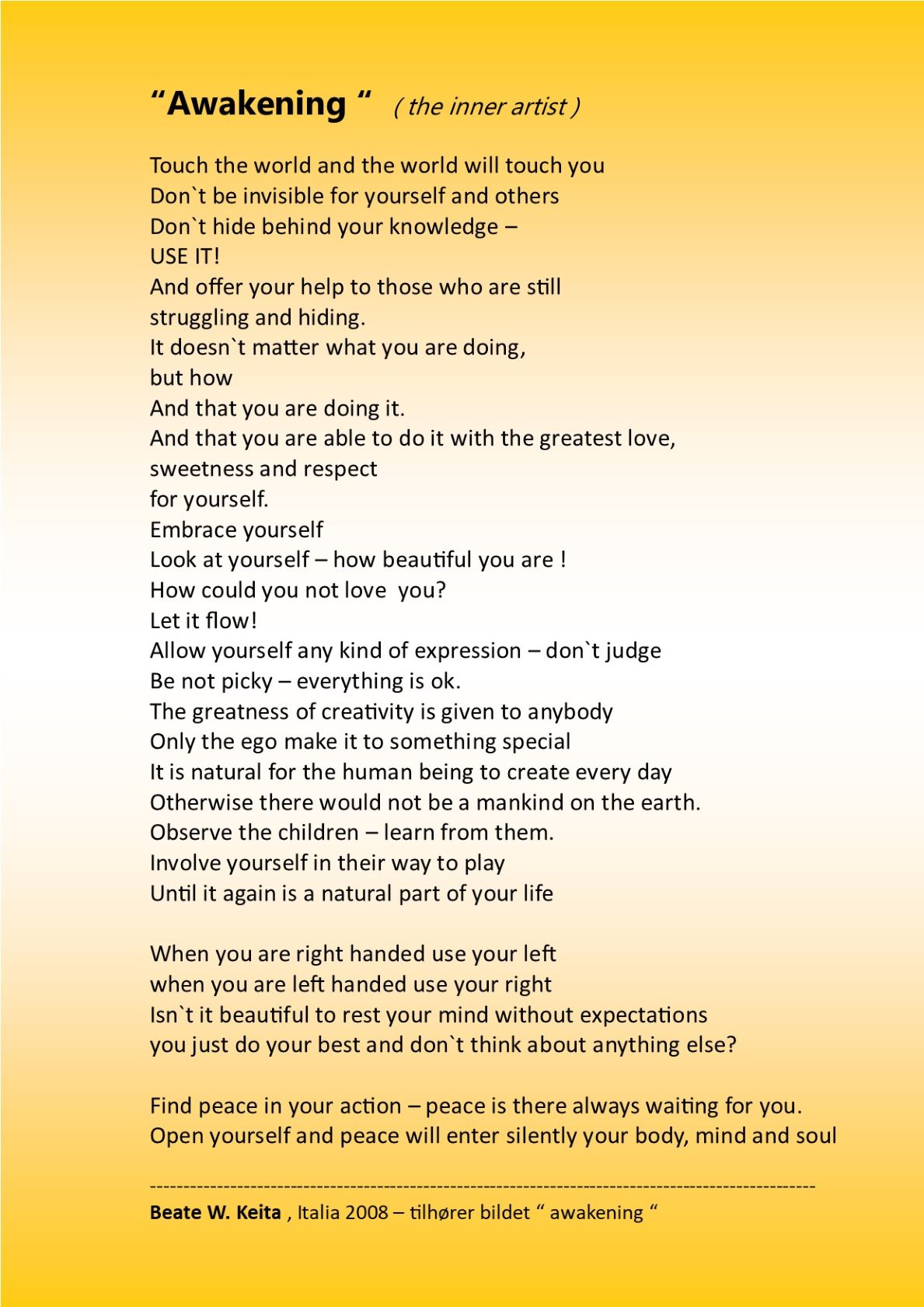 DIKT Awakening 2008 m